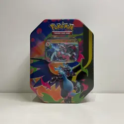 Pokemon TCG: Mega Charizard Tin X Ex !!BRAND NEW RARE SEALED!! - Image 1
