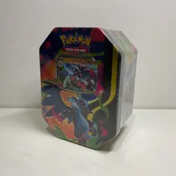 Pokemon TCG: Mega Charizard Tin X Ex !!BRAND NEW RARE SEALED!! - Image 3