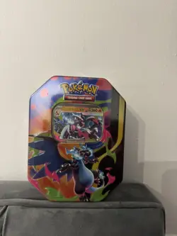 Mega Charizard X EX Tin - Sealed - Pokemon Trading Card Game - Image 1
