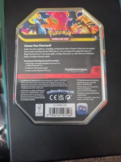 Pokemon TCG Mega Charizard X Tin New & Sealed - Image 3