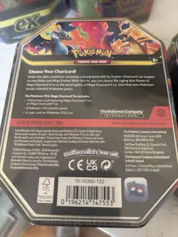 Pokemon Mega Charizard TCG Tin Sealed New X2 Genuine Pokemon X And Y - Image 5