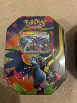 Pokemon TCG: Mega Charizard Y ex & X ex Tin Bundle | Brand New and Sealed - Image 3