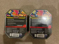 Pokemon TCG: Mega Charizard Y ex & X ex Tin Bundle | Brand New and Sealed - Image 5