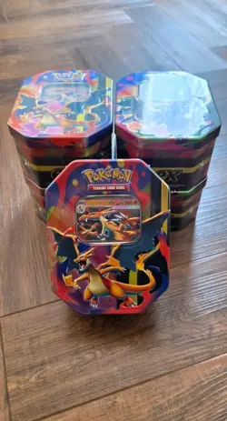 Pokemon TCG: Mega Charizard Tin - Mega Charizard x Ex Sealed New - Image 2