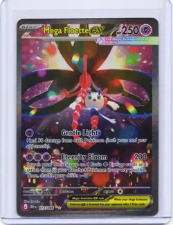 Mega Floette ex 117/086 SIR Special Illustration Rare ME04 Chaos Rising Pokemon - Image 1