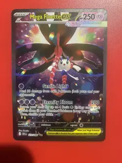 Pokemon TCG Chaos Rising 117/086 Mega Floette Ex Special Illustration Rare SIR - Image 1