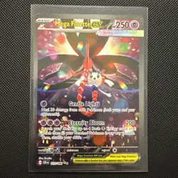 MEGA FLOETTE EX 117/086 HOLO SPECIAL ILLUSTRATION RARE CHAOS RISING POKEMON - Image 1
