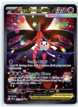 Pokemon TCG Chaos Rising 117/086 Mega Floette Ex Special Illustration Rare - Image 1