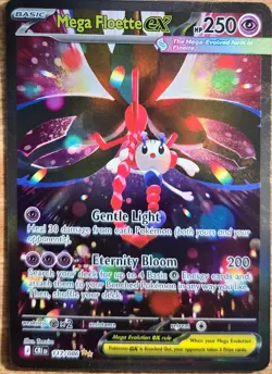 Pokemon TCG Mega Floette ex 117/086 -Special Illustration Rare Chaos Rising NM/M - Image 1