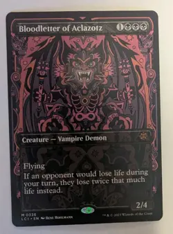 Bloodletter of Aclazotz (Borderless) The Lost Caverns of Ixalan - MTG MYTHIC - Image 1