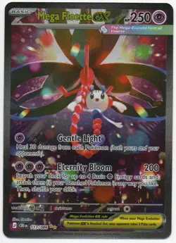 Pokemon TCG Mega Floette ex 117/086 -Special Illustration Rare Chaos Rising NM/M - Image 1