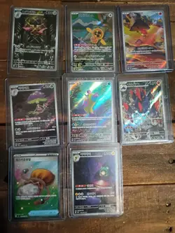Pokemon Card Lot! 55 cards. Graded and ARs and more. Mimikyu. - Image 5