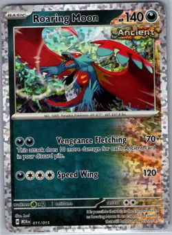 Roaring Moon 011/015 Holo McDonald's Promos 2024 - Pokemon Card - NM - Image 1
