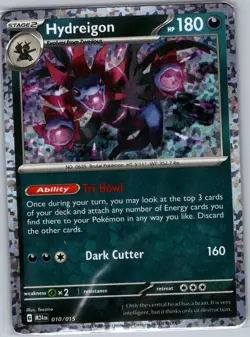 Hydreigon 010/015 Holo McDonald's Promos 2024 - Pokemon Card - NM - Image 1