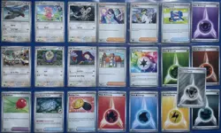 Pokemon x172 Black Bolt & White Flare Complete Base Card Set NM/MINT - Image 5