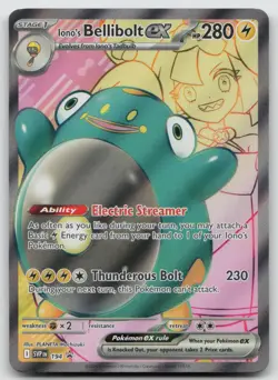 Iono's Bellibolt ex Promo Holo SV: Scarlet & Violet Promo Cards SVP194 NM - Image 1