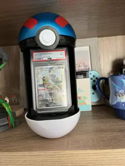 Pokemon Pokeball PSA Card Holder - 3D Insert And Tins NO CARD - Image 1