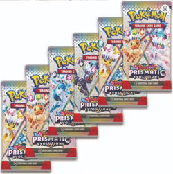 Pokemon Style Prismatic Evolutions Booster Bundle-72pcs RANDOM Cards like shown - Image 2