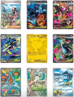 Pokemon Style Prismatic Evolutions Booster Bundle-72pcs RANDOM Cards like shown - Image 4