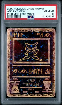 2000 POKEMON GAME MOVIE POKEMON 2000 MOVIE ANCIENT MEW PSA 10 - Image 1