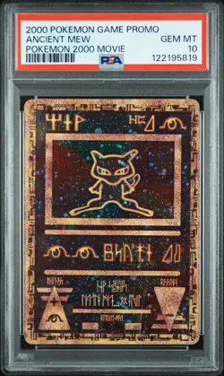 2000 Pokemon Game Movie Ancient Mew Pokemon 2000 Movie GEM MINT PSA 10 - Image 1