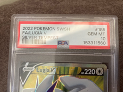 Lugia V 185/195 FA SWSH Silver Tempest 2022 Pokemon PSA 10 GEM MINT - Image 4