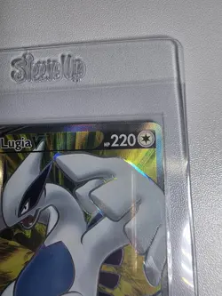 Pokemon Lugia V Full Art Holo Ultra Rare 185/195 Silver Tempest 2022 220 HP TCG - Image 3