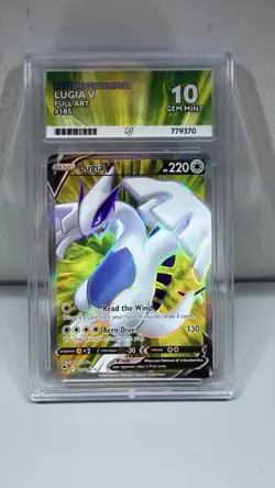 Lugia V 185/195 | Ace 10 | Pokemon 2022 Silver Tempest | Full Art - Image 1