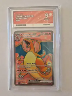 Pokemon TCG Scarlet Violet-151 - Charizard EX 183/165 ACE 9 - Image 1