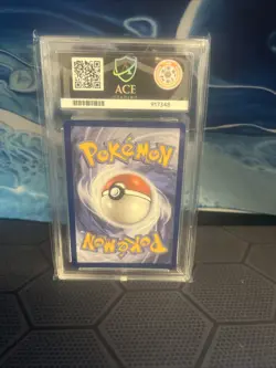 Pokemon TCG Pikachu SVP Black Star Promos SVP088 Holo Card Graded ACE 9 Mint - Image 2