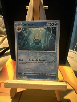 Pokemon TCG - Omanyte - SV: Scarlet & Violet 151 138/165 NM - REVERSE HOLO - Image 1