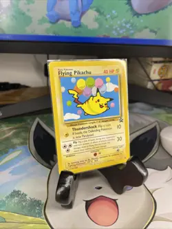 Flying Pikachu #25 Black Star Promo Pokemon TCG LP+/NM - Image 2