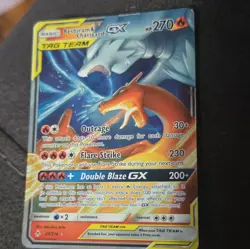 Pokemon Reshiram & Charizard GX TAG TEAM Holo 20/214 Unbroken Bonds 2019 - Image 1