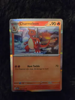 Pokemon TCG Charmeleon SV03: Obsidian Flames 027/197 Holo Promo Promo - Image 1