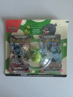 Pokemon TCG Back To School Eraser Blister Smoliv (Paldea Evolved & S&V Base) - Image 1
