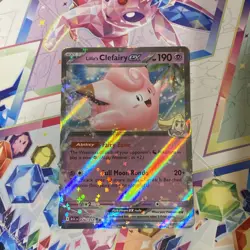 Pokemon Lillie's Clefairy EX 076/217 Ascended Heroes - Image 1