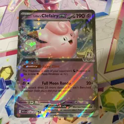 Pokemon Lillie's Clefairy EX 076/217 Ascended Heroes - Image 2
