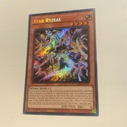 Star Ryzeal Secret Rare ALINEN022 Alliance Insight 1st Edition Yu-gi-oh TCG HOLO - Image 1
