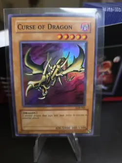 Yugioh TCG Curse of Dragon LOB-066 Super Rare Unlimited NM - Image 1