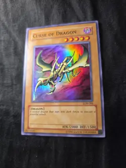 Yugioh TCG Curse of Dragon LOB-066 Super Rare Unlimited NM - Image 3