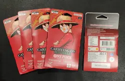 Carrying On His Will OP13 One Piece EN Set Of 5 Factory Sealed Blister Packs - Image 1