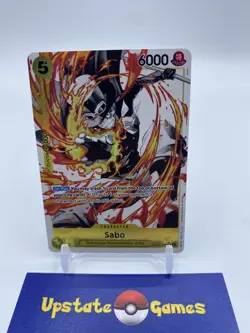 One Piece CCG Ultra Deck: The Three Brothers Sabo SR ST-13-008 - Image 1