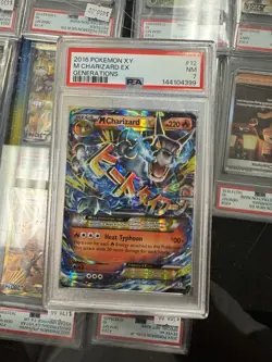 Pokemon TCG M Charizard EX Generations 12/83 Holo Ultra Rare 2016 PSA 7 - Image 1