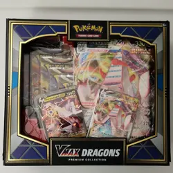 Pokemon VMAX Dragons Premium Collection Box Rayquaza & Duraludon - Image 1