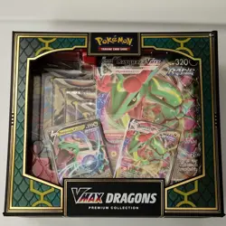 Pokemon VMAX Dragons Premium Collection Box Rayquaza & Duraludon - Image 2