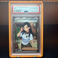 Pokemon TCG Eri 136/131 Prismatic Evolutions 2025 PSA 10 - Image 1