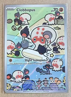 Clobbopus 207/191 Illustration Rare Surging Sparks Pokemon Near Mint - Image 1