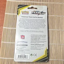 Pokemon TCG Sun & Moon Team Up Blister pack with Mimikyu promo card. - Image 2