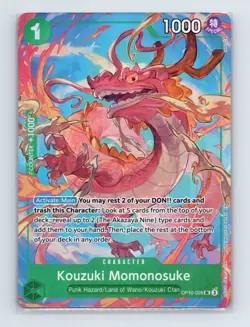 Kouzuki Momonosuke (Premium Card Collection -Best Selection Vol. 4-) UC One Piec - Image 1