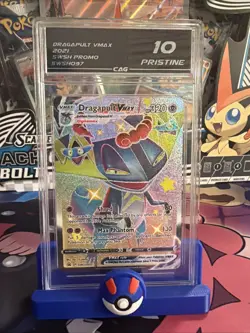 Dragapult VMAX SWSH097 SWSH: Sword & Shield Promo Cards Holo CAG Pristine 10 - Image 1